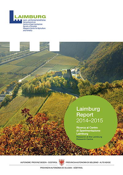 Cover Laimburg Report 2014-2015