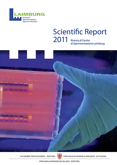 Cover Scientific Report 2011