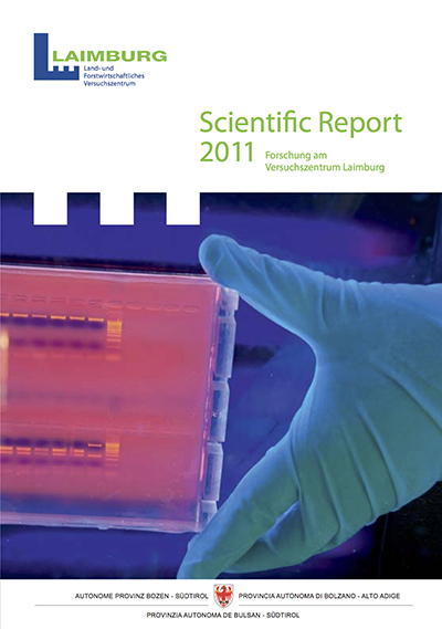 Cover Scientific Report 2011
